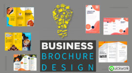 We Design Creative and Professional Bifold or Trifold Brochure Designs for Your Business