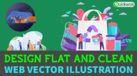 We Design Amazing Flat Illustrations for You